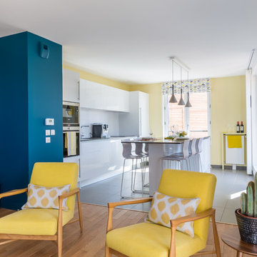 Décoration d'un autre appartement neuf dans le programme CHEVERUS à Bordeaux