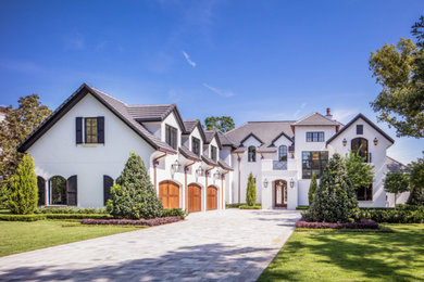 French country exterior home idea in Orlando