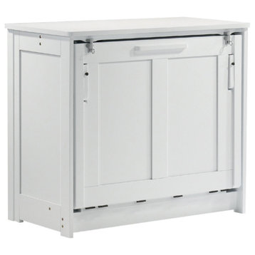 Orion Murphy Cabinet, White, Twin