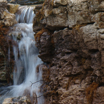 Weathered Limestone Water Garden