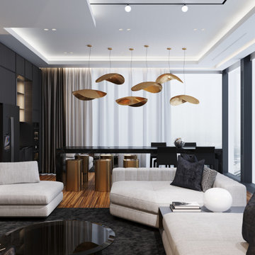 "Neva Towers" apartment design