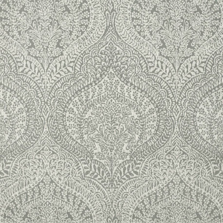 Aqua Performance Damask woven Upholstery Fabric by the Yard