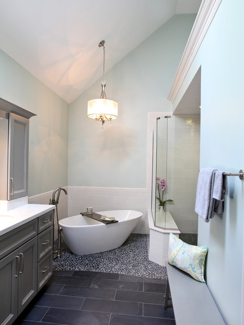 Grey Bathroom Cabinets | Houzz