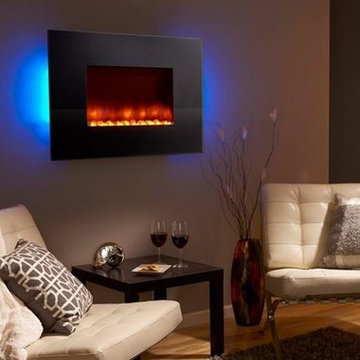 SimpliFire Electric Fireplace Wall-Mount Series