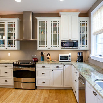 Kraftmaid Kitchen - Mixed Color Countertop