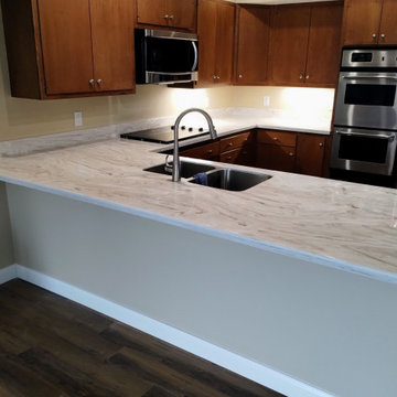 Kitchen-Corian Dune Prima