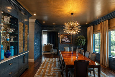Inspiration for a transitional dining room remodel in San Francisco