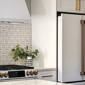 Interlocking Handmade Backsplash Tile with High Impact