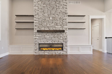 Example of a living room design in Chicago