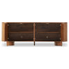 Paden Sideboard-Seasoned Brown Acacia