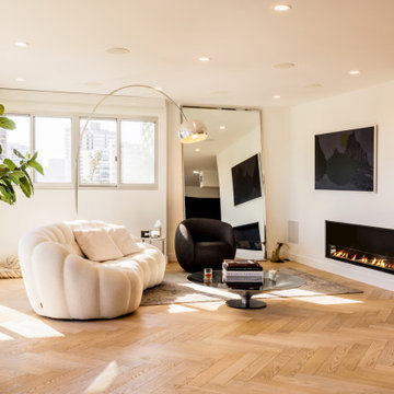 A Highrise Fireplace & Living Room Refresh