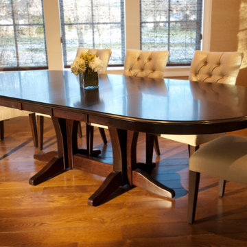 Double Pedestal Vintage table