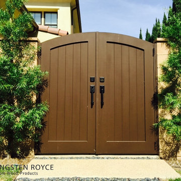 Mediterranean Side Entry Gate - Irvine, CA