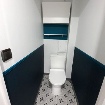 Rénovation d'un appartement / toilette 1 m²