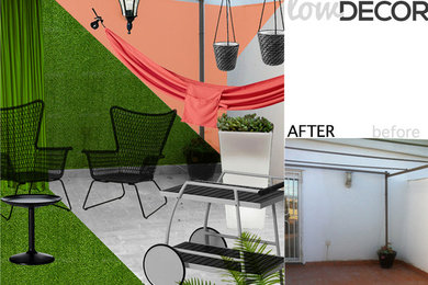 Inspiration for a modern home design remodel in New York