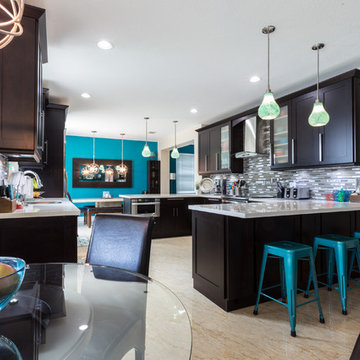 Espresso & Teal