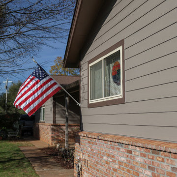 New James Hardie Fiber Cement Siding – Auburn