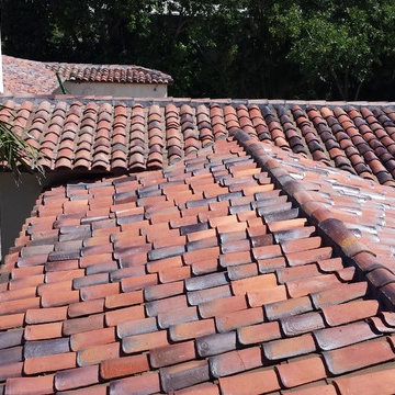 D. Wade Artezanos Hybrid Clay Barrel Tile Roof with "Invisible" Solar Thermal