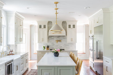 Traditional Kitchen + Butler's Pantry