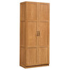 Storage Cabinet and Highland Oak finish