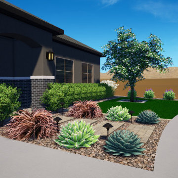 Family Backyard Gathering Spaces and Retreat