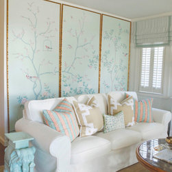 hand-painted Embroidery Wallpaper - Products