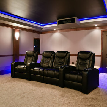 Contemporary  Home Theater