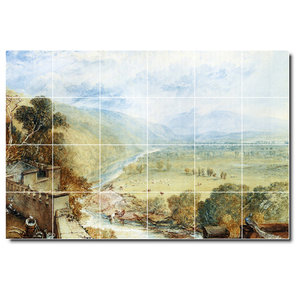 Ceramic Tile Mural Kitchen backsplash/Bathroom Shower MK- by Mark Keathly Morning Roundup