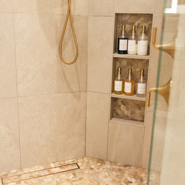 Lux Modern Spa Master bathroom