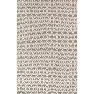 Pasargad Modern Collection Hand-Loomed Jute Area Rug, 5'x8'