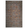 Safavieh Classic Vintage Collection CLV304 Rug, Grey/Gold, 3' X 5'