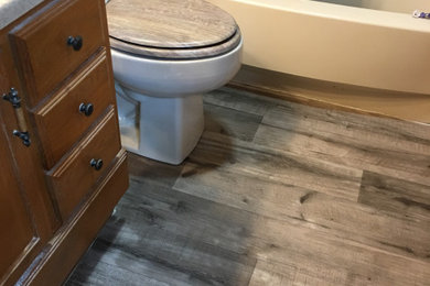 Example of a bathroom design in Other
