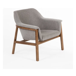 Karin Lounge Chair | Grey - Products