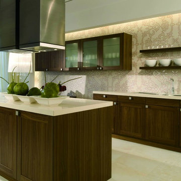 Melamine kitchen cabinet