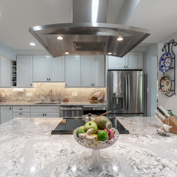 Galley Kitchen Transformed into Gem of the House in Reston VA