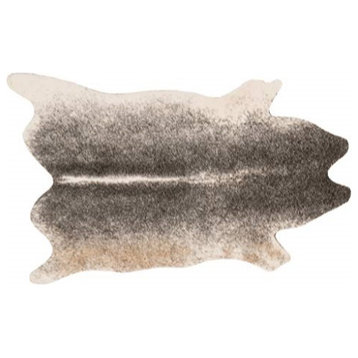 Loloi II gc11 grand canyon collection Faux cowhide Area Rug, 310 X 5, greyIvory
