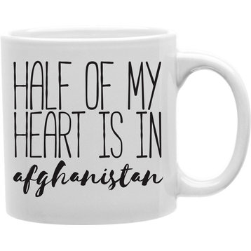 Half Of My Heart Is In Afghanistan Mug