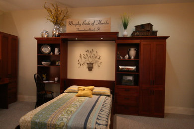 Queen Murphy Bed with cabinetry