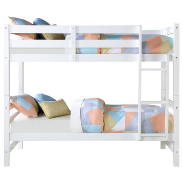 Acme Bunk Bed With White Finish 37785
