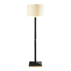 The Thomas Pheasant Collection - Leather Floor Lamp - Floor Lamps