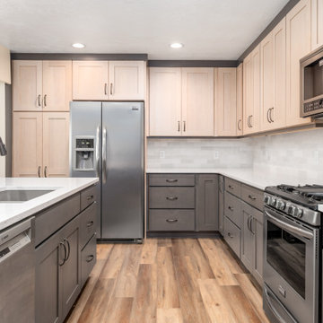 Two-Tone Cabinet Kitchen
