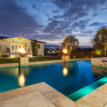 Beach house gets a pool..a very cool pool..that is