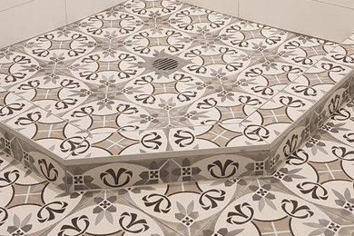 Bathroom tiling