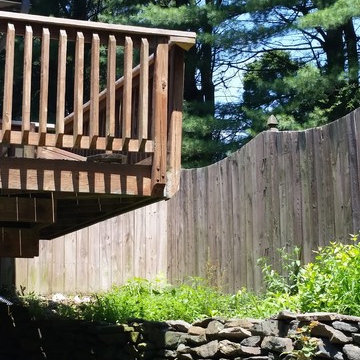 Deck renovation and addition
