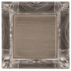 Abernathy 1-1/16" 27 mm Length Clear/Antique Silver Cabinet Knob