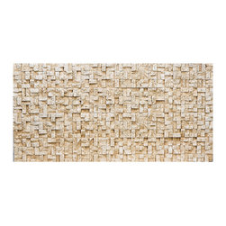 179-JERUSALEM HIGH-LOW WALL PANEL 46"W X 24"H X 1 1/2"D - Wall Panels