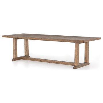 Otto Dining Table, 110", Honey Pine