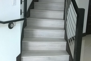 Trendy staircase photo in Miami