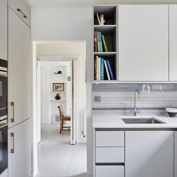 Camden Mews Kitchen and cloakroom