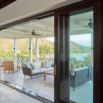 Lift and Slide doors open